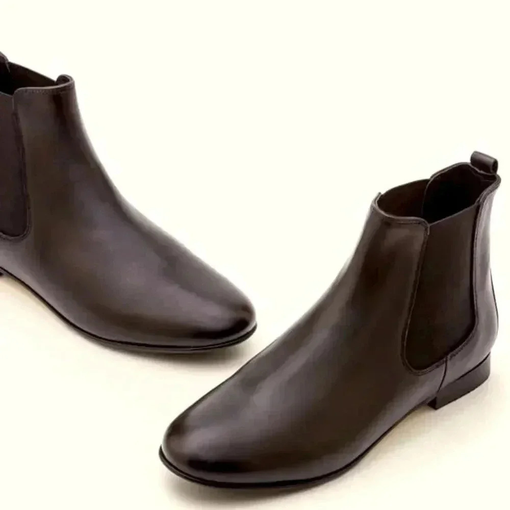 Biden Leaton Chelsea Leather Ankle Boots